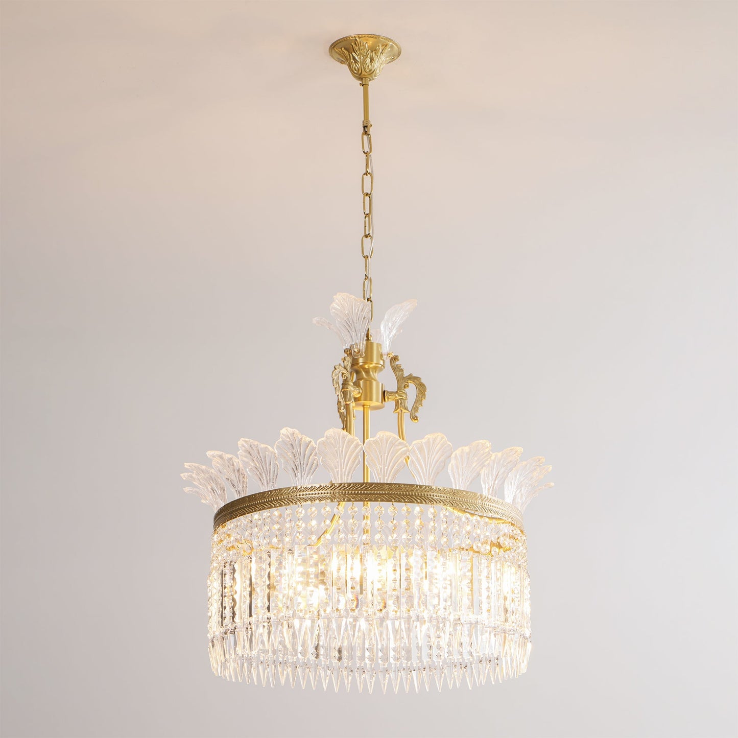 Crinoline – Lustre en cuivre