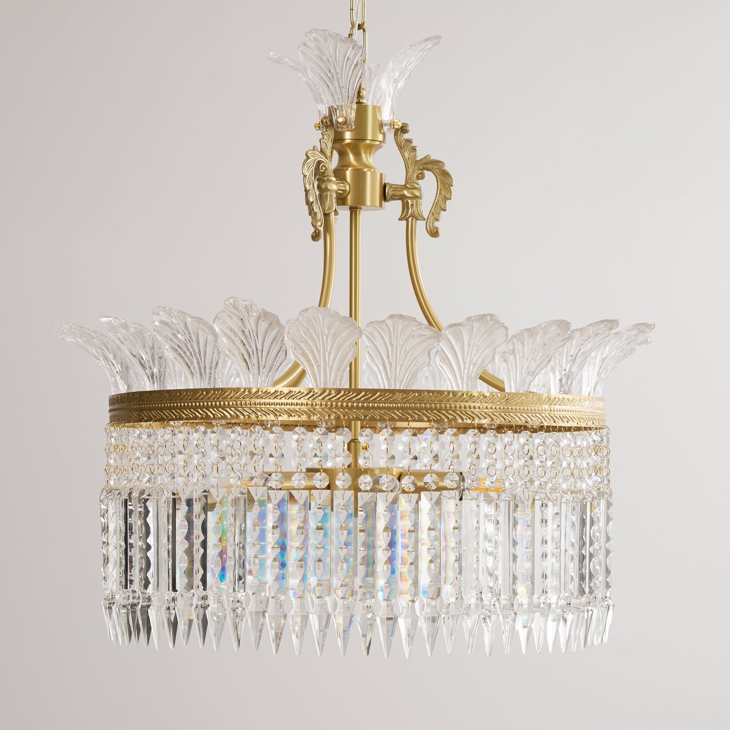 Crinoline – Lustre en cuivre