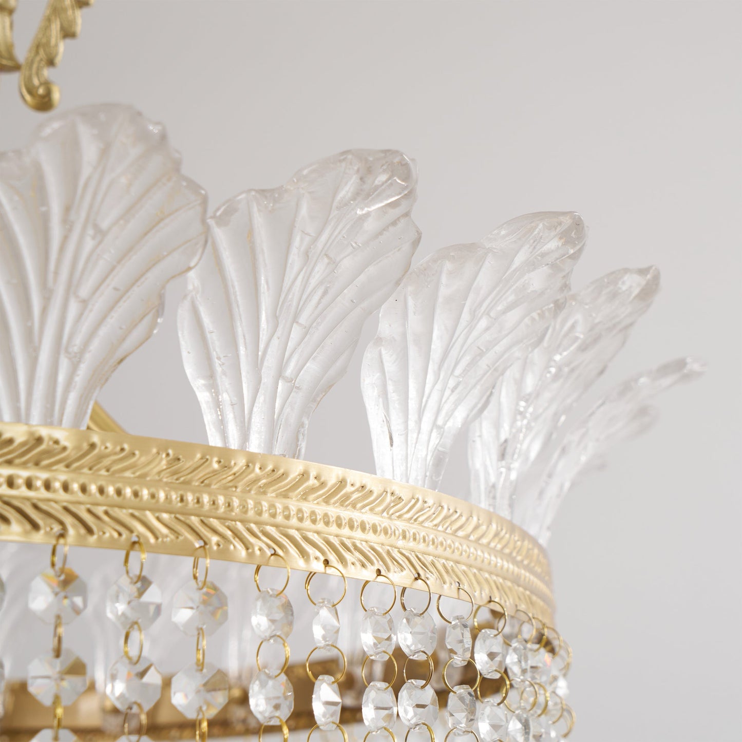 Crinoline – Lustre en cuivre