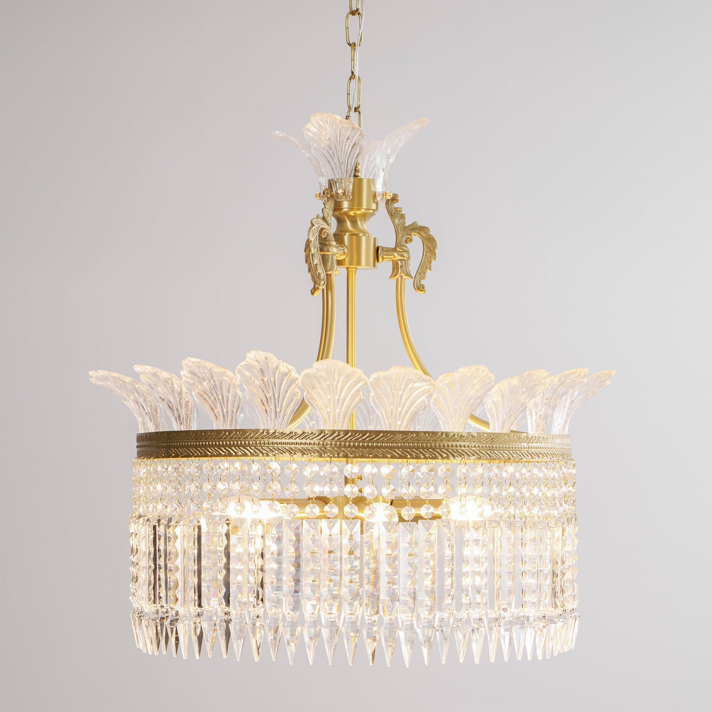 Crinoline – Lustre en cuivre
