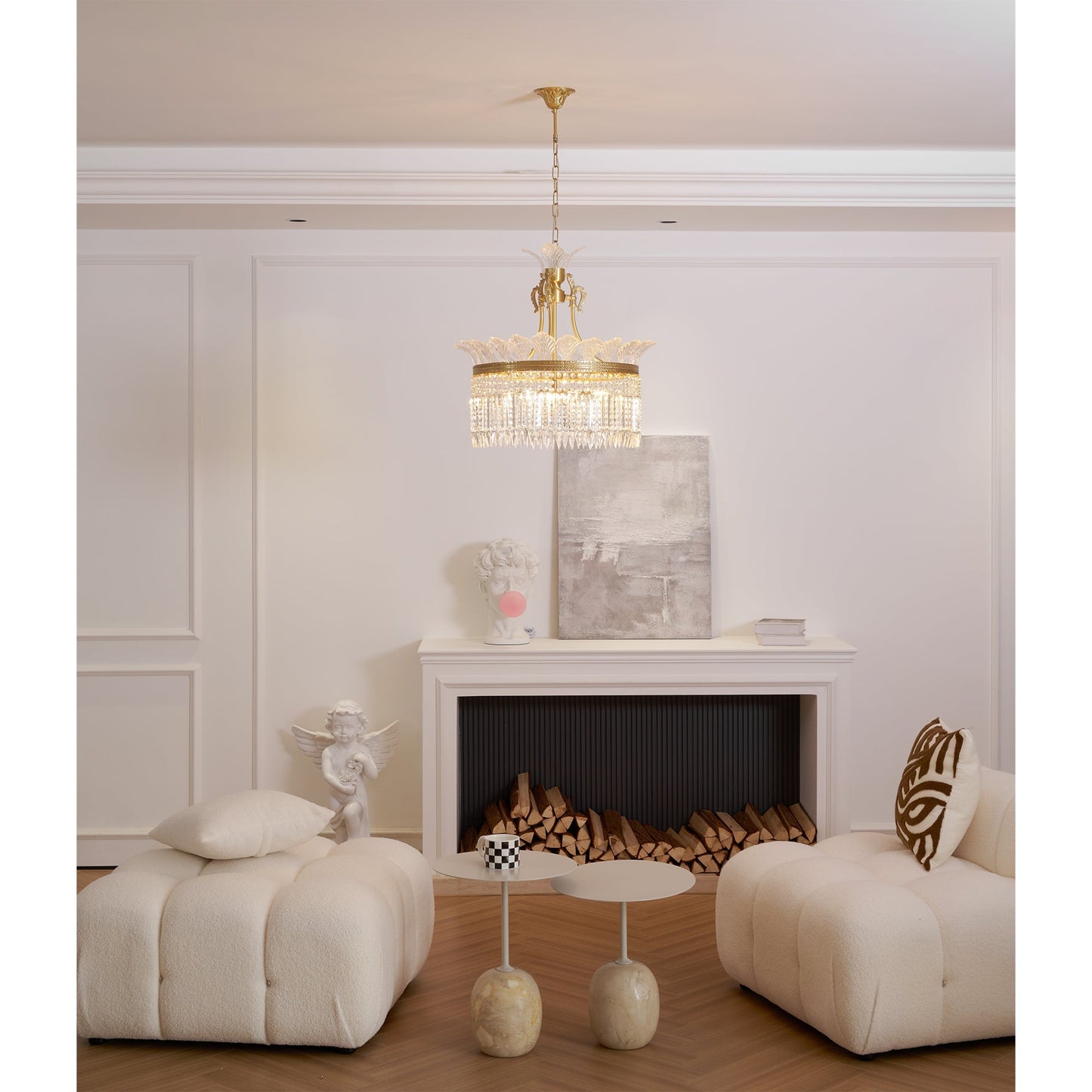 Crinoline – Lustre en cuivre