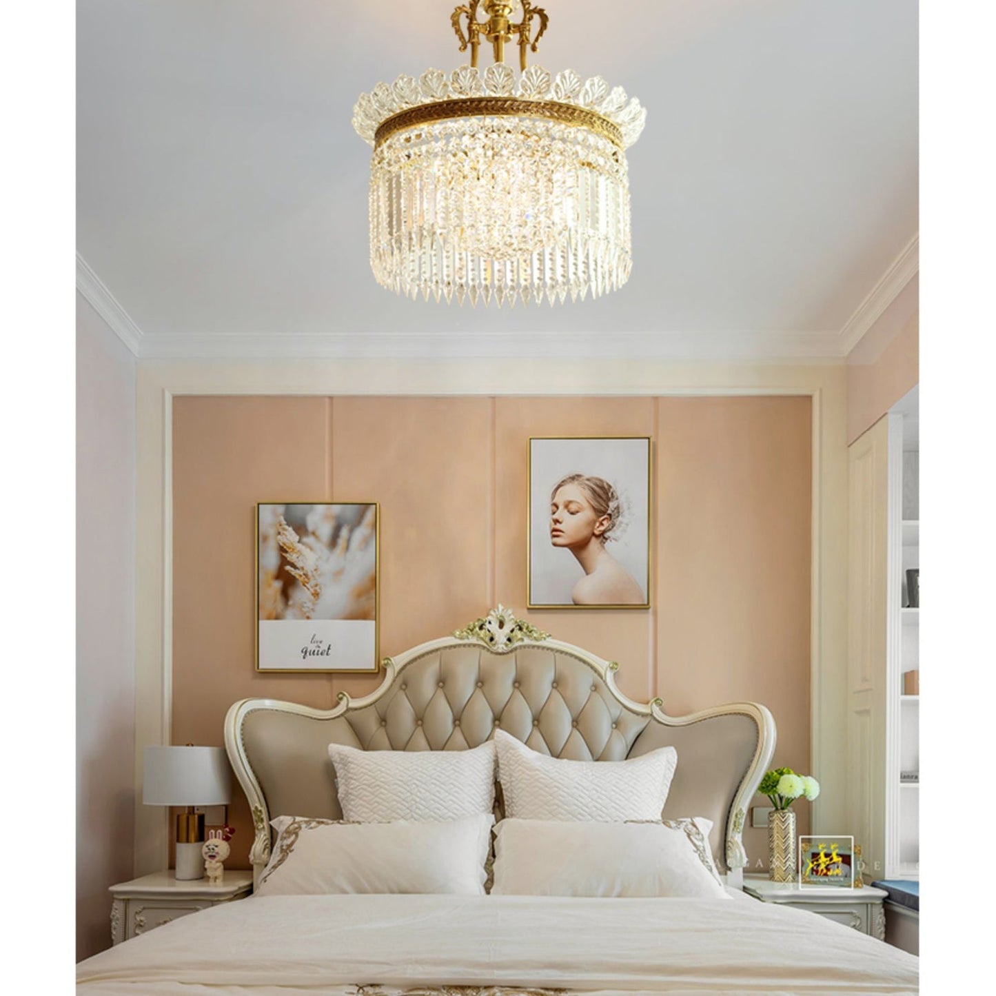 Crinoline – Lustre en cuivre