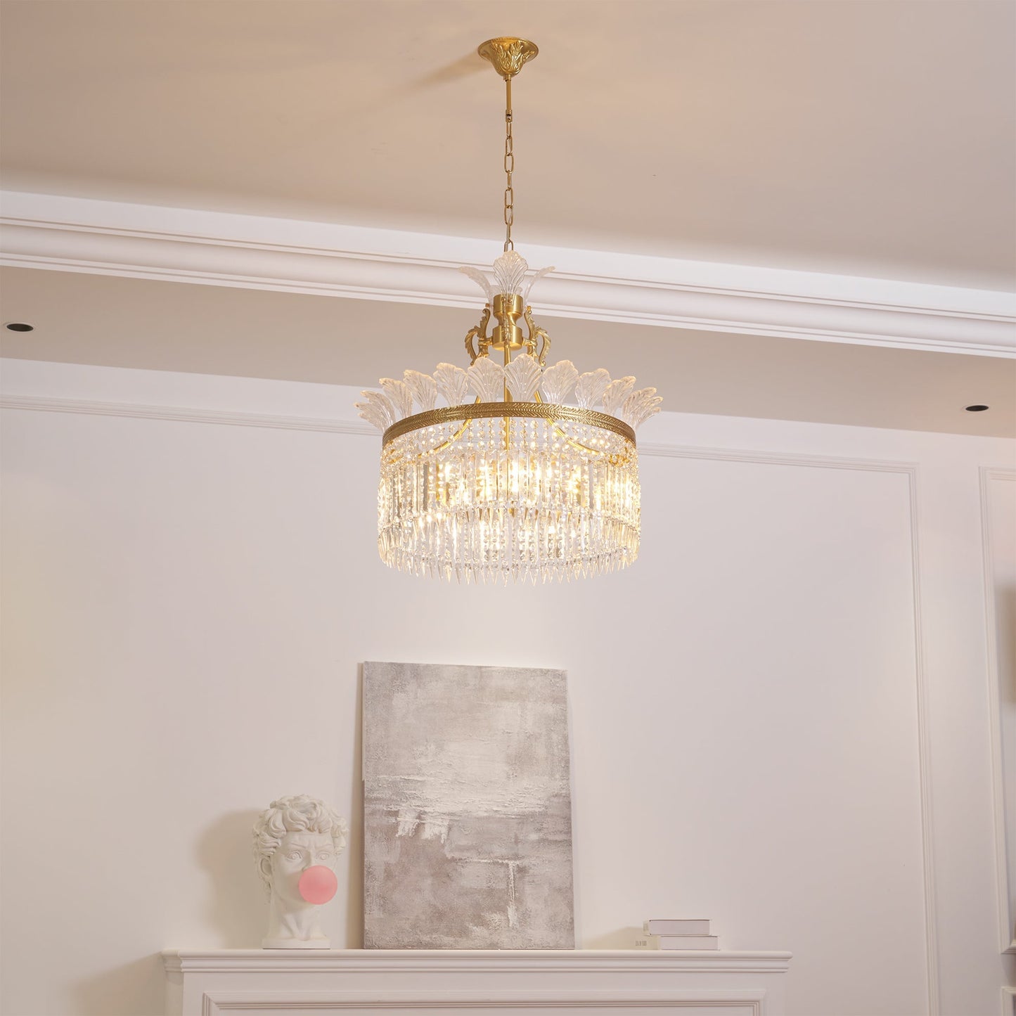 Crinoline – Lustre en cuivre