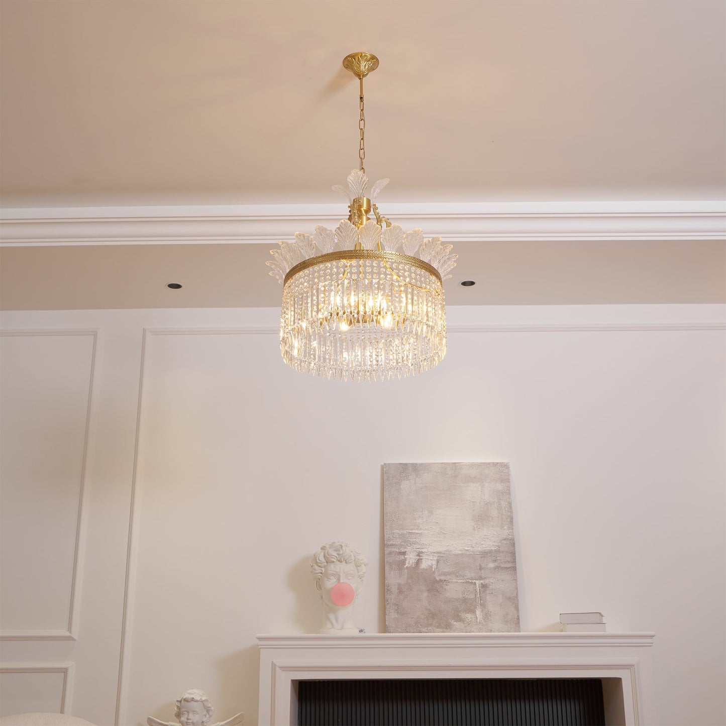Crinoline – Lustre en cuivre