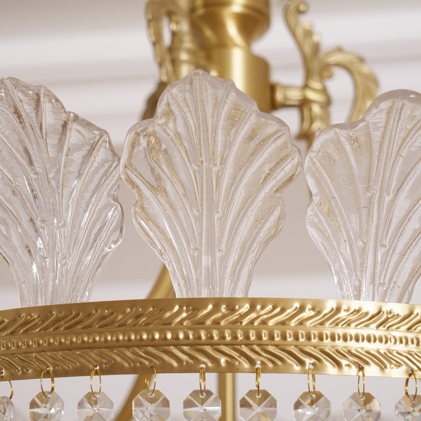 Crinoline – Lustre en cuivre