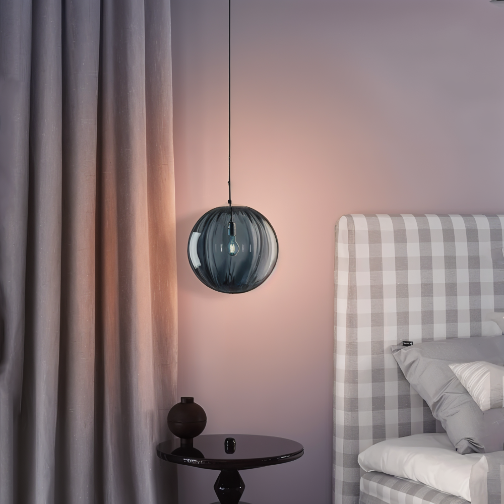 Ray – Suspension en verre nordique