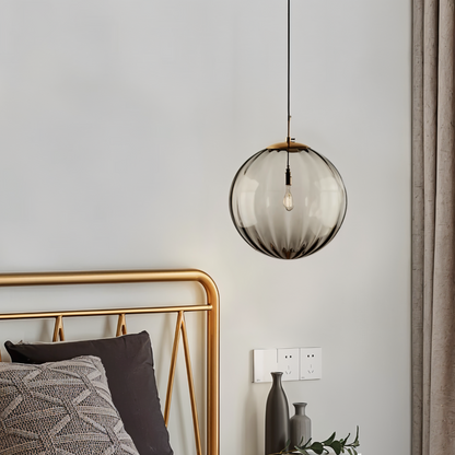 Ray – Suspension en verre nordique