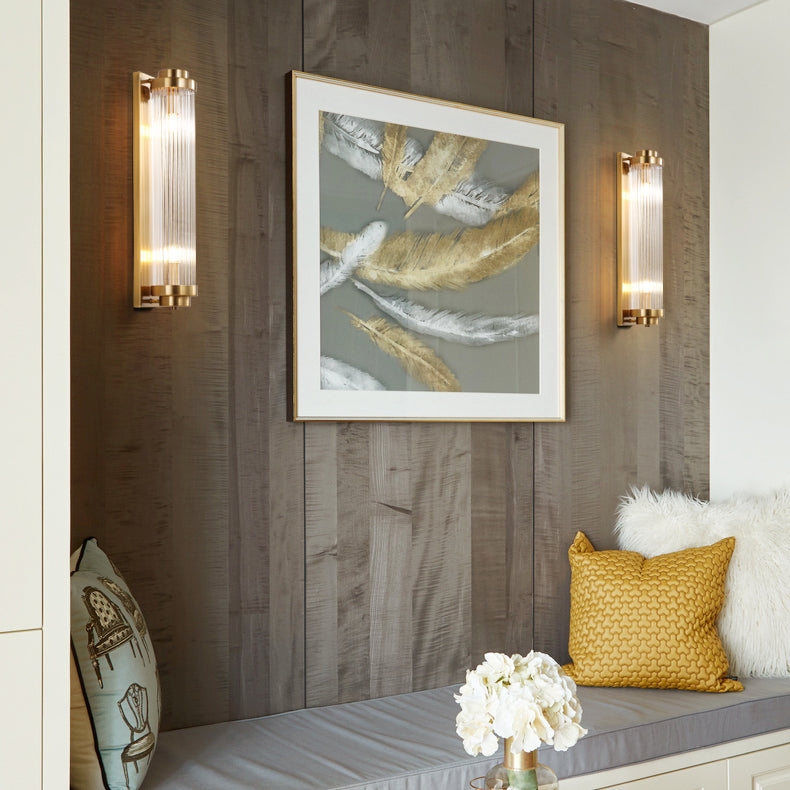 Chiz – Applique murale en cristal en métal
