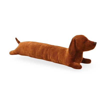 Milu – Adorable Coussin en Peluche Teckel