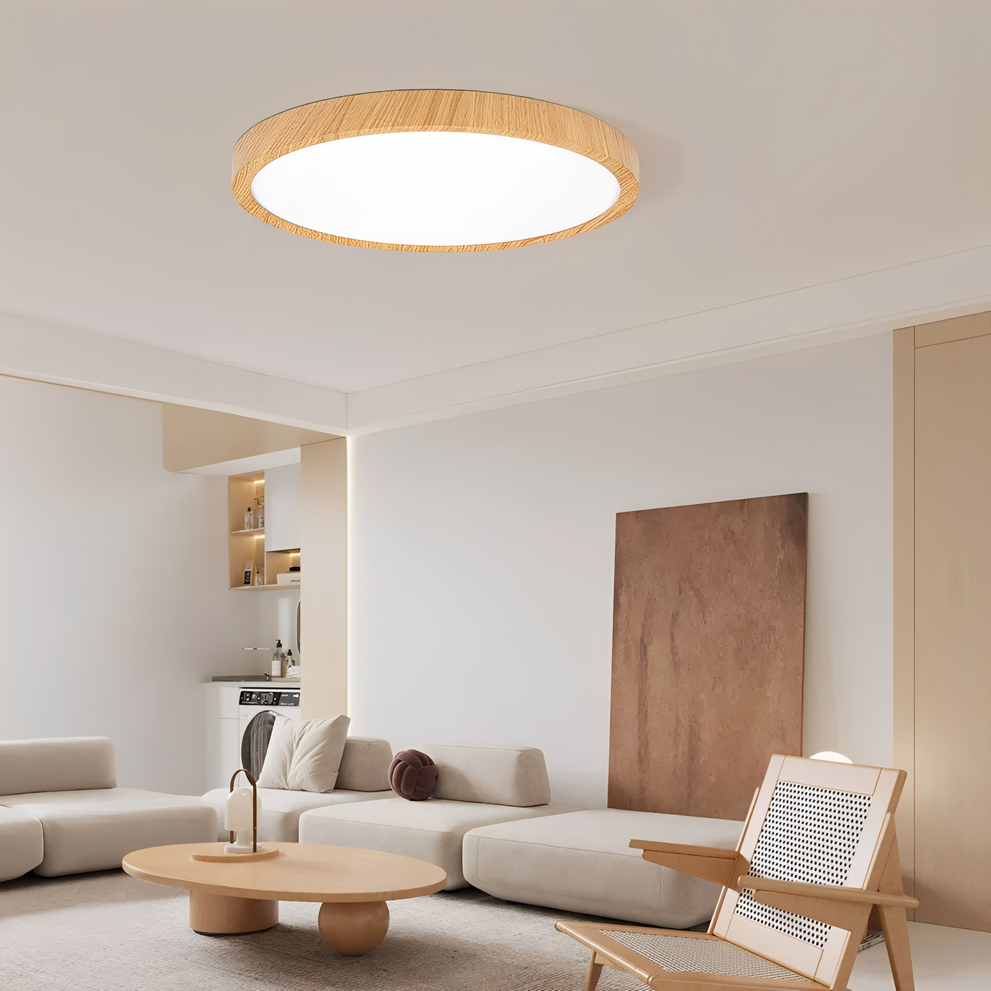 Jin – Lampe de Plafond Moderne Ronde