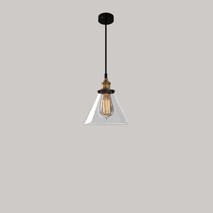 Sigrid – Lampe Pendante en Verre Clair Nordique