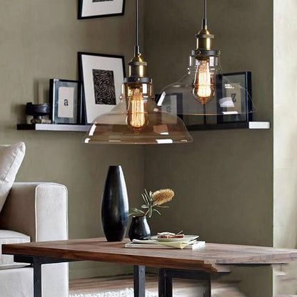 Sigrid – Lampe Pendante en Verre Clair Nordique