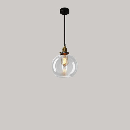 Sigrid – Lampe Pendante en Verre Clair Nordique