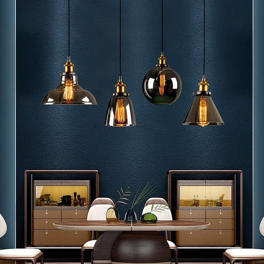 Sigrid – Lampe Pendante en Verre Clair Nordique