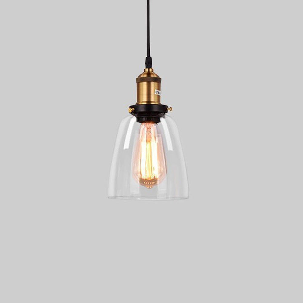 Sigrid – Lampe Pendante en Verre Clair Nordique