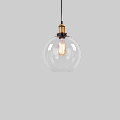 Sigrid – Lampe Pendante en Verre Clair Nordique