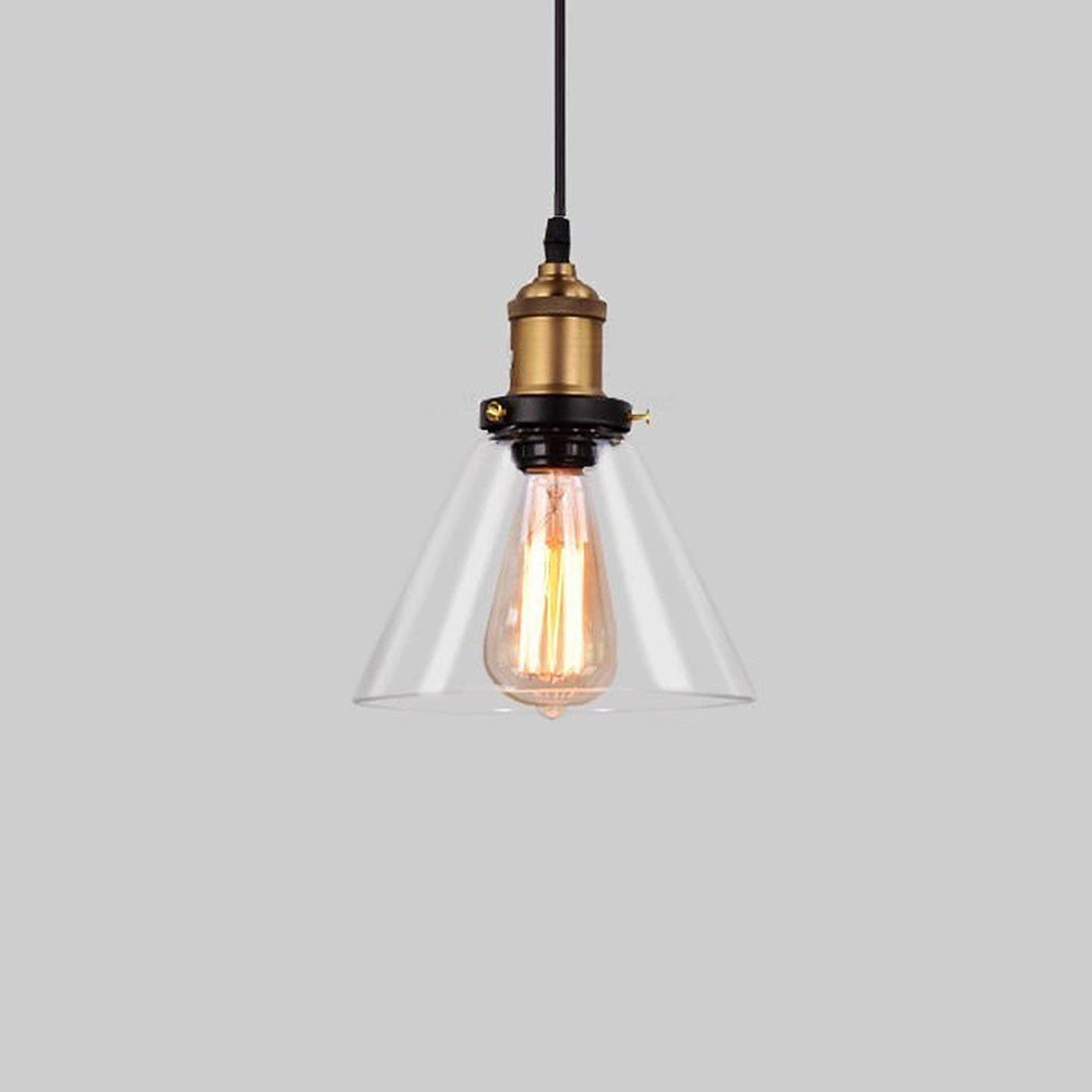 Sigrid – Lampe Pendante en Verre Clair Nordique