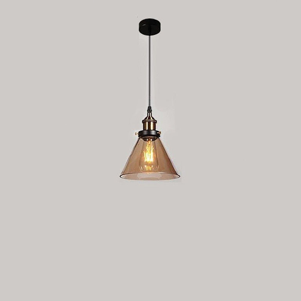 Sigrid – Lampe Pendante en Verre Clair Nordique