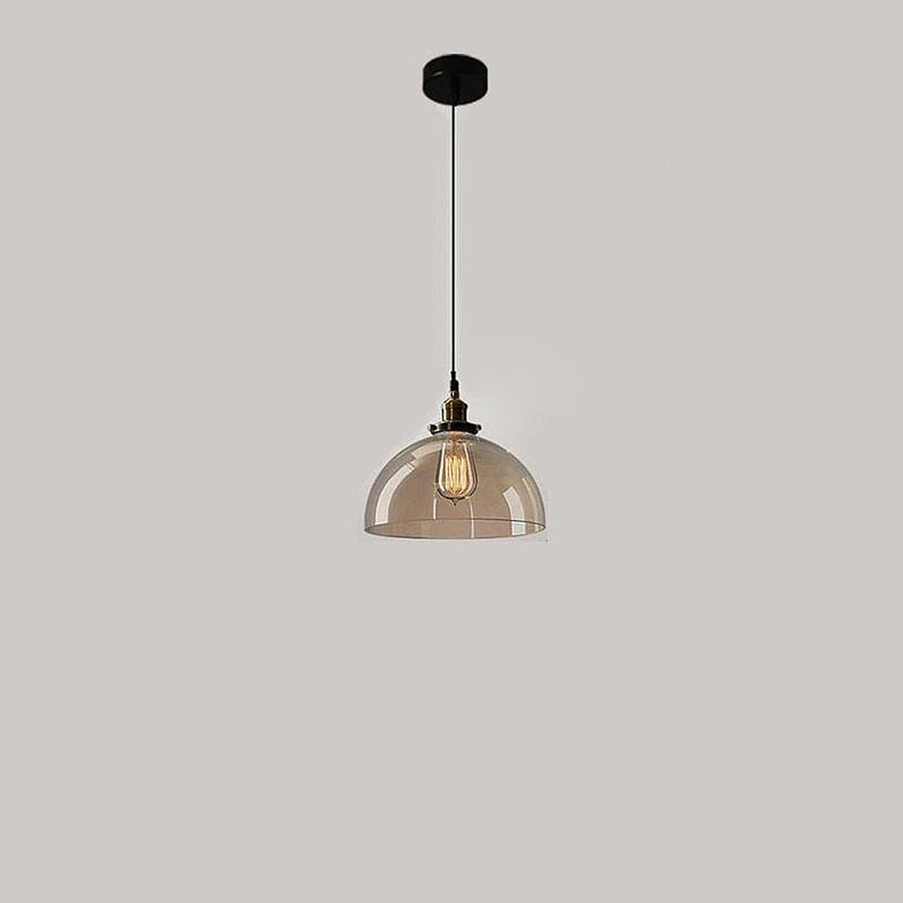 Sigrid – Lampe Pendante en Verre Clair Nordique