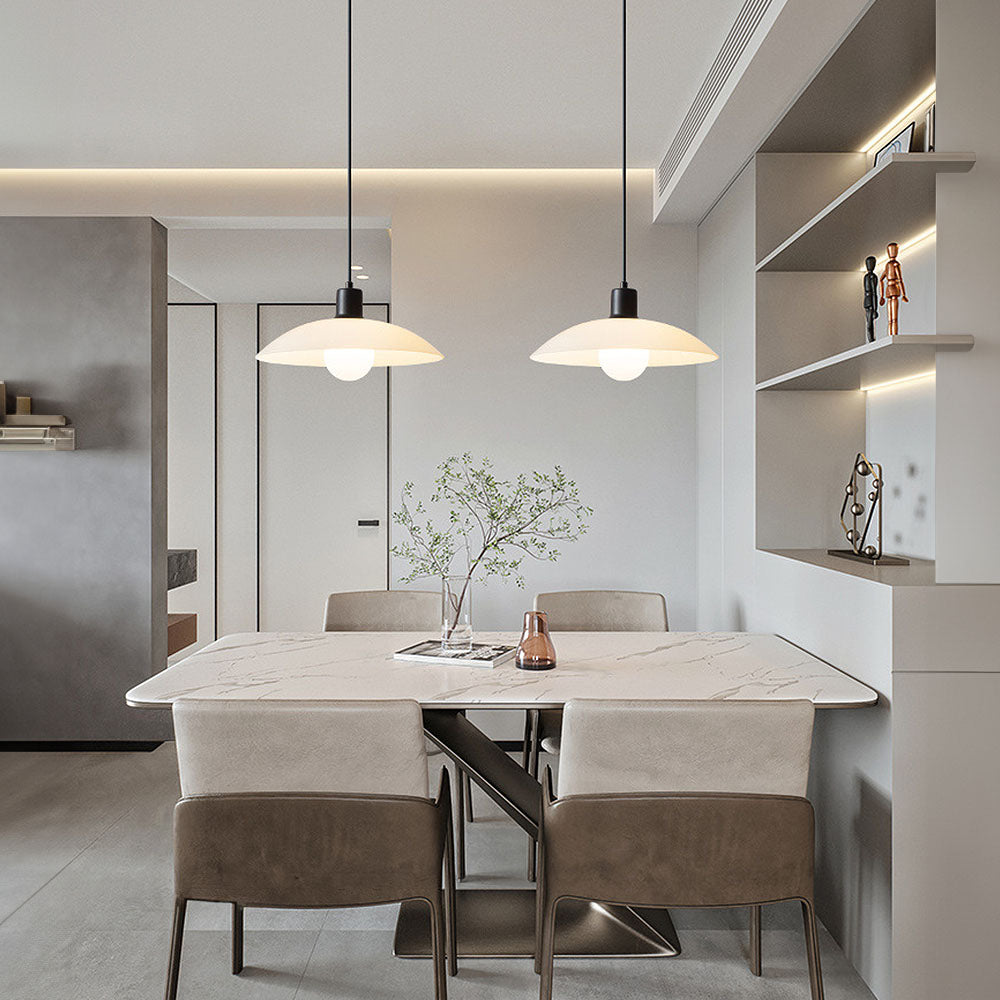 Aiko – Lampe suspendue japonaise style crème