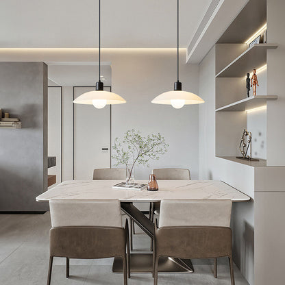 Aiko – Lampe suspendue japonaise style crème