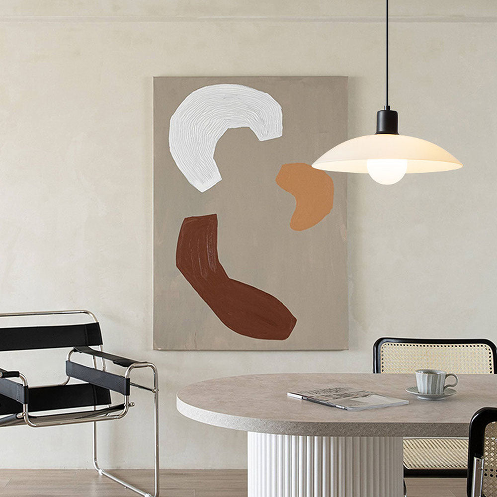 Aiko – Lampe suspendue japonaise style crème