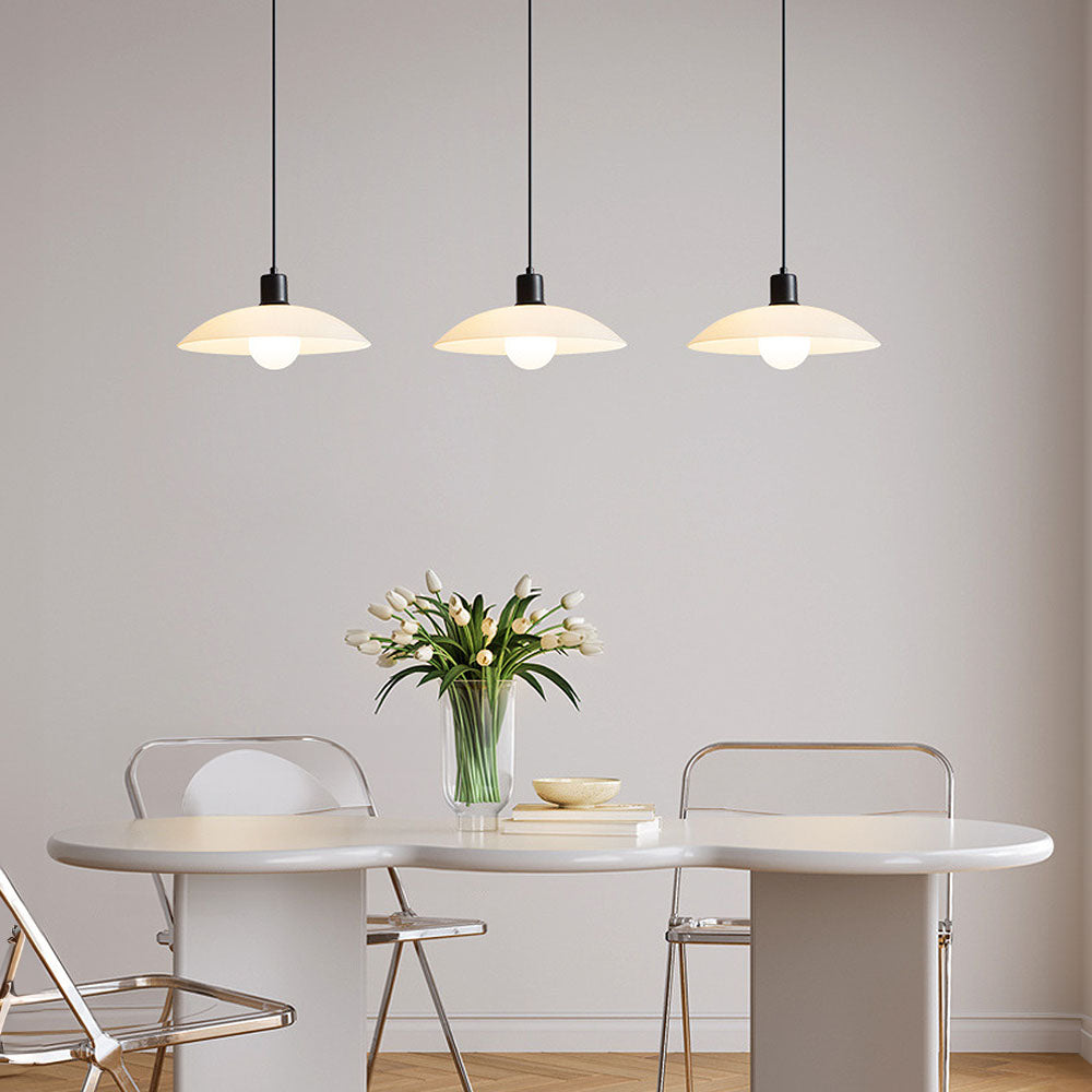 Aiko – Lampe suspendue japonaise style crème