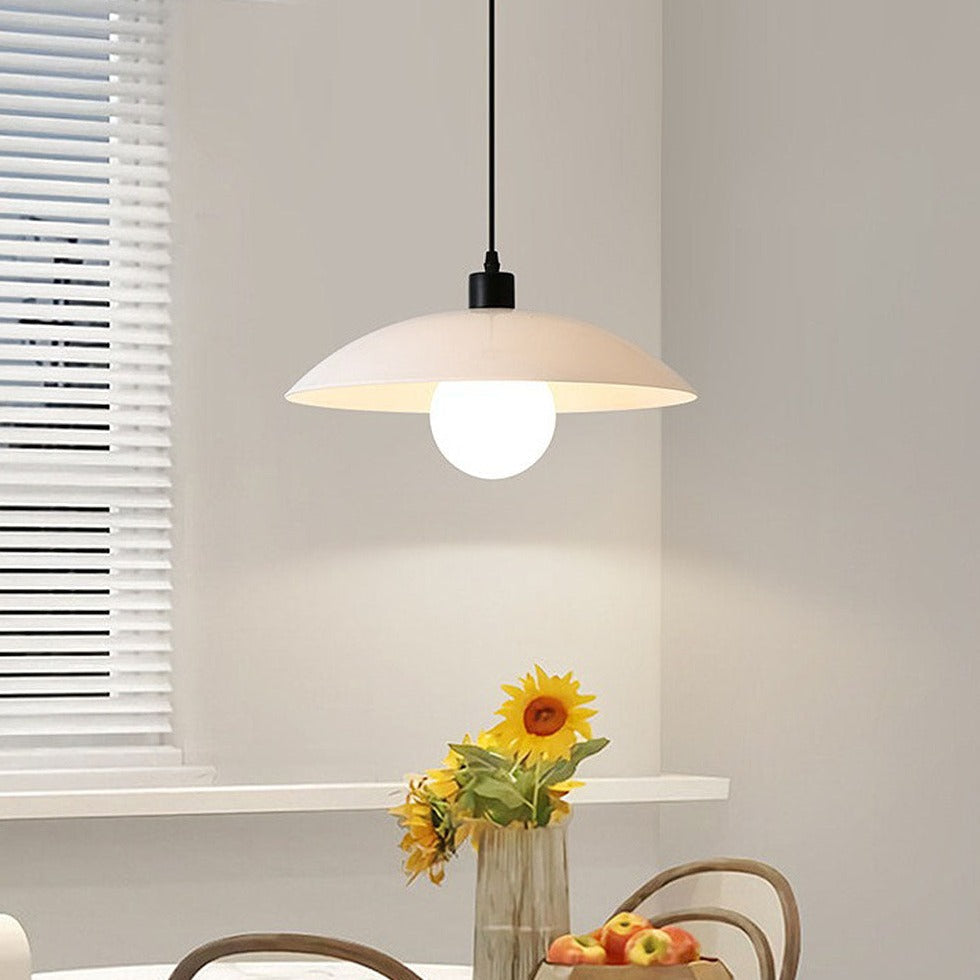 Aiko – Lampe suspendue japonaise style crème