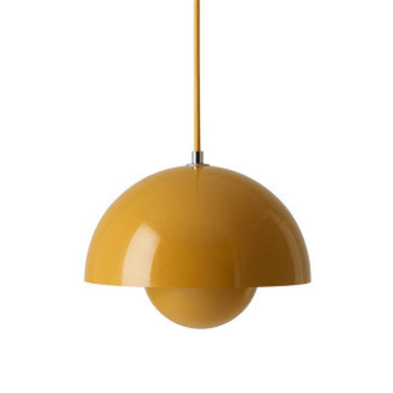 Lampe suspendue dôme rétro