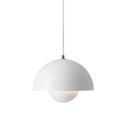 Lampe suspendue dôme rétro