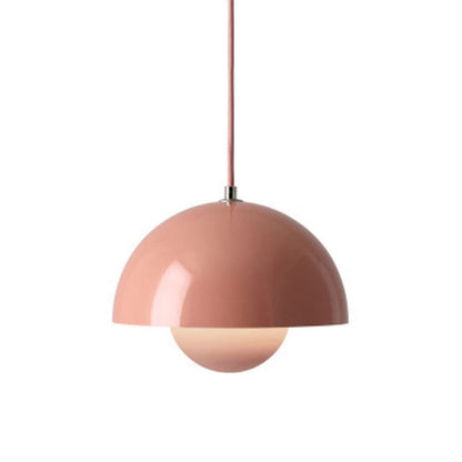 Lampe suspendue dôme rétro