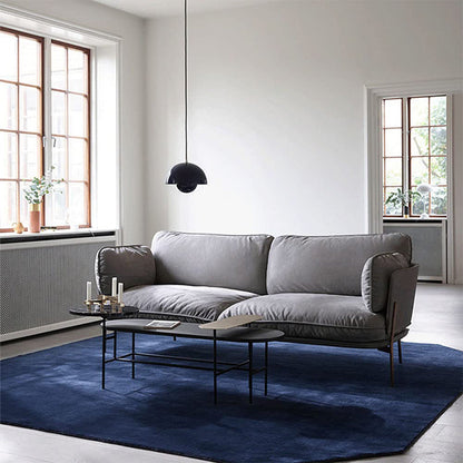 Lampe suspendue dôme rétro