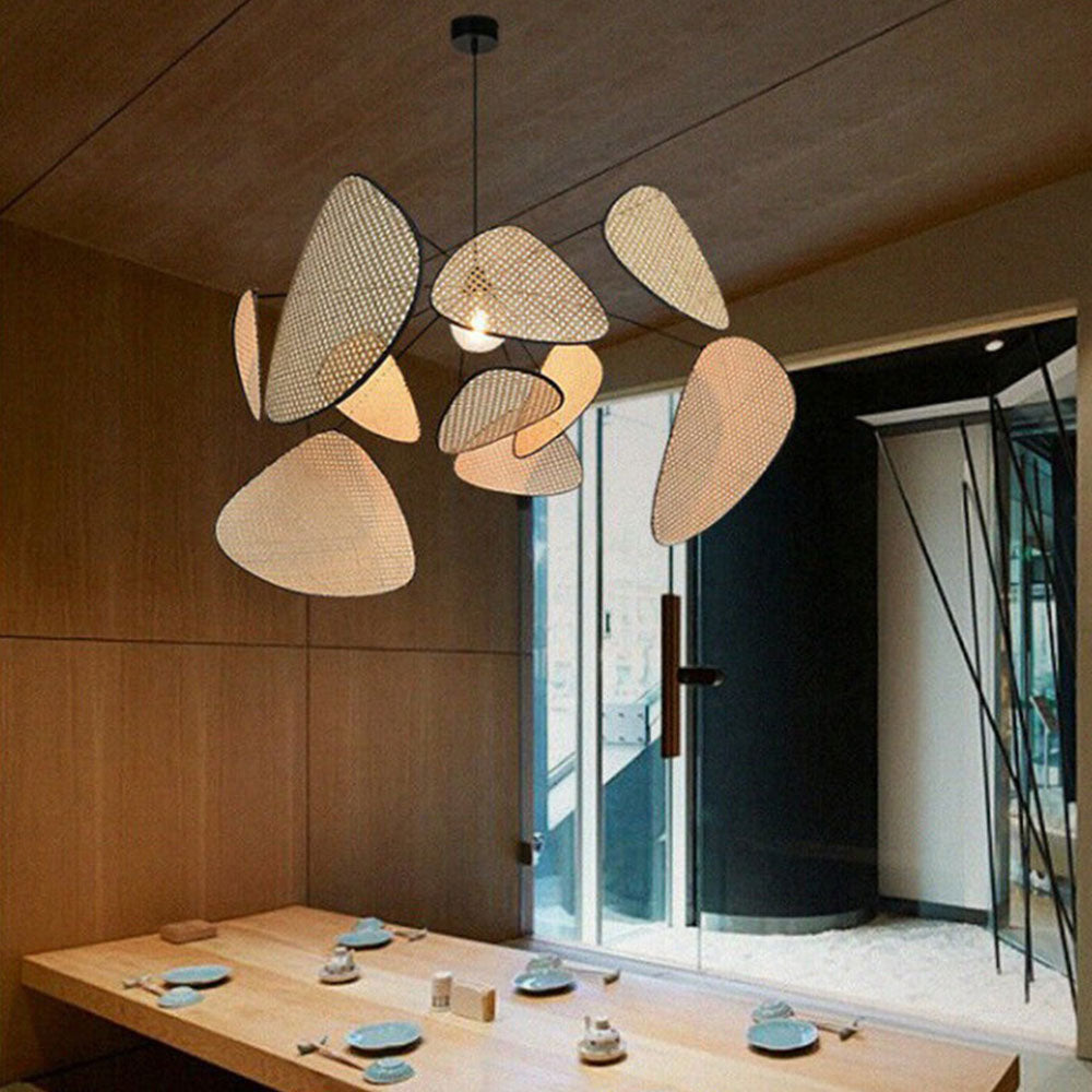 Ranya – Suspension en rotin moderne