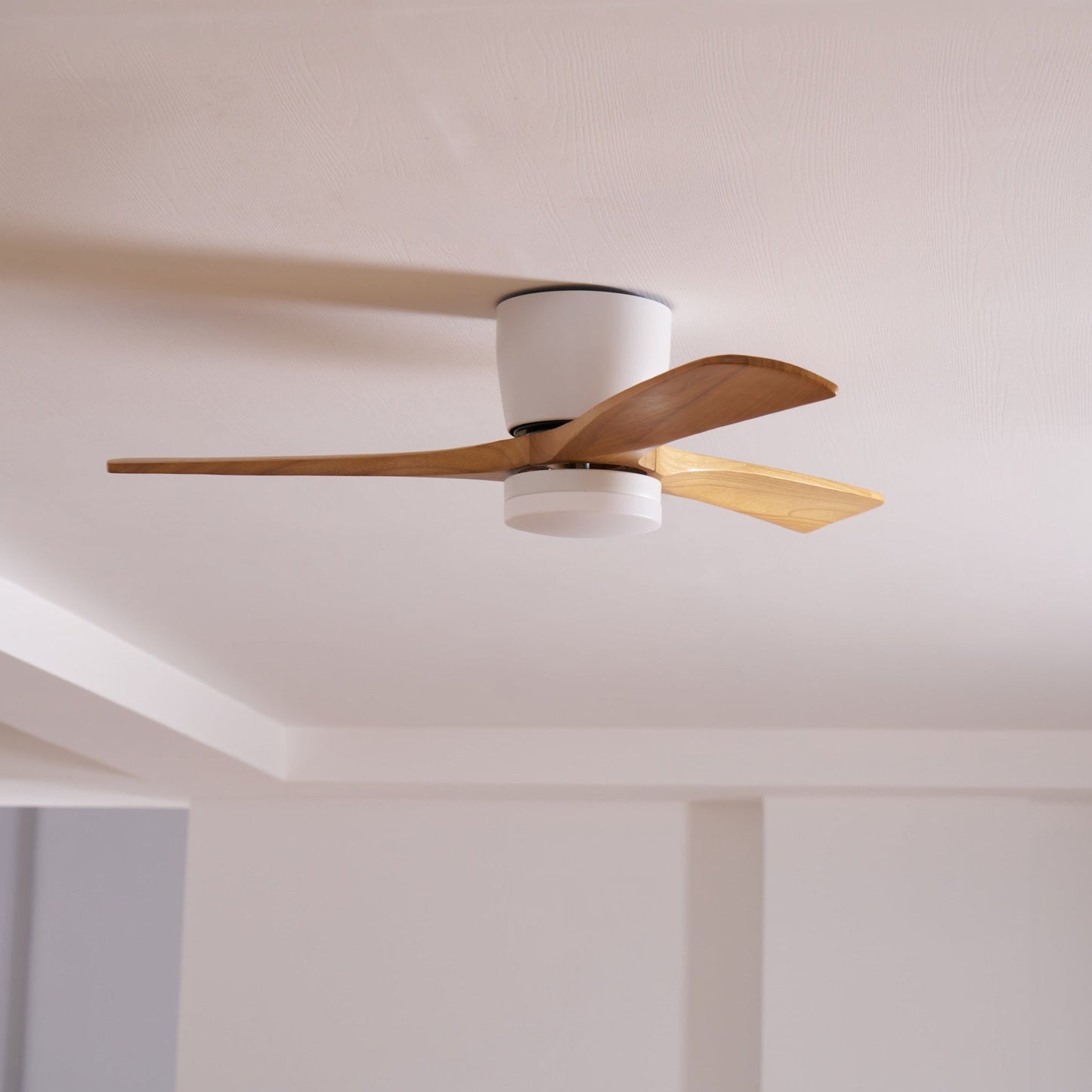 Levi – Lampe de plafond nordique avec ventilateur