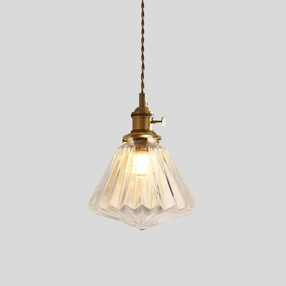 Hiroko – Suspension en verre rétro