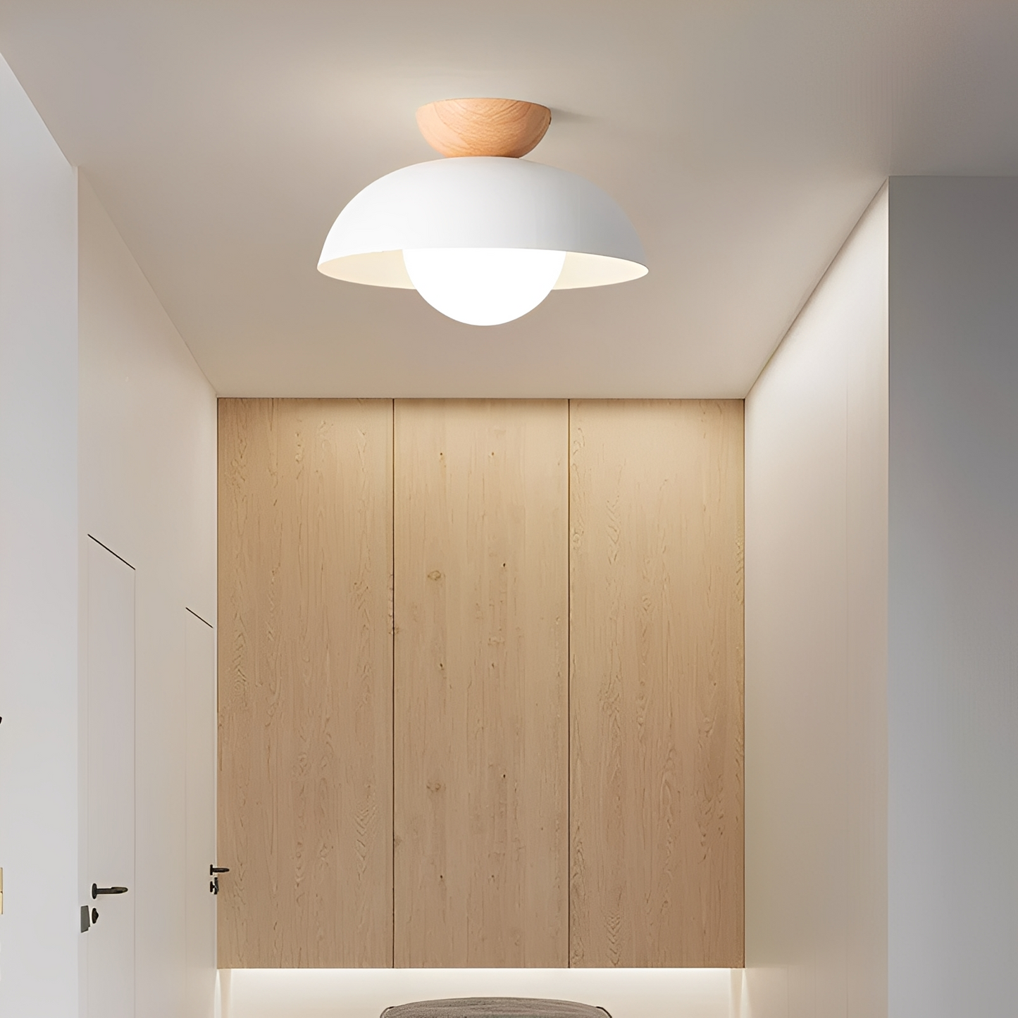 Aero – Moderne plafonnier LED pour couloir & balcon