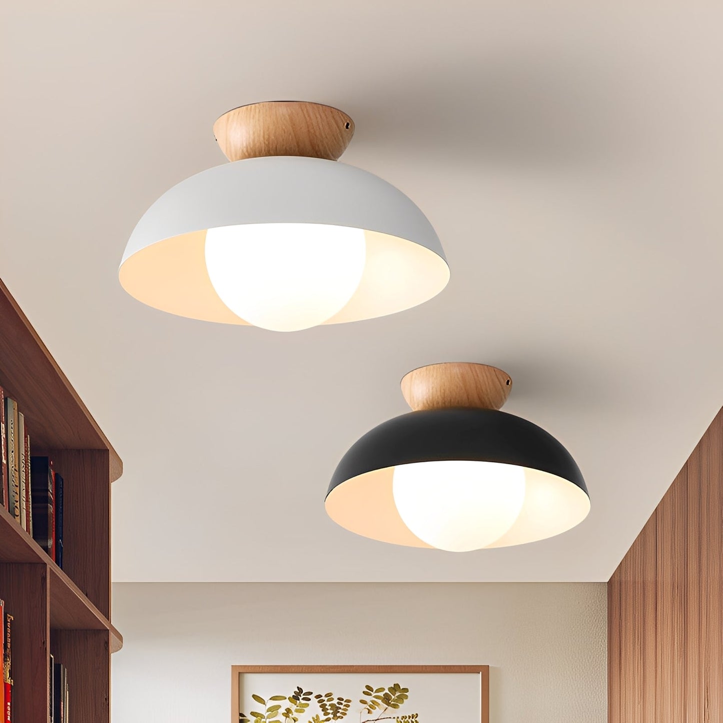 Aero – Moderne plafonnier LED pour couloir & balcon