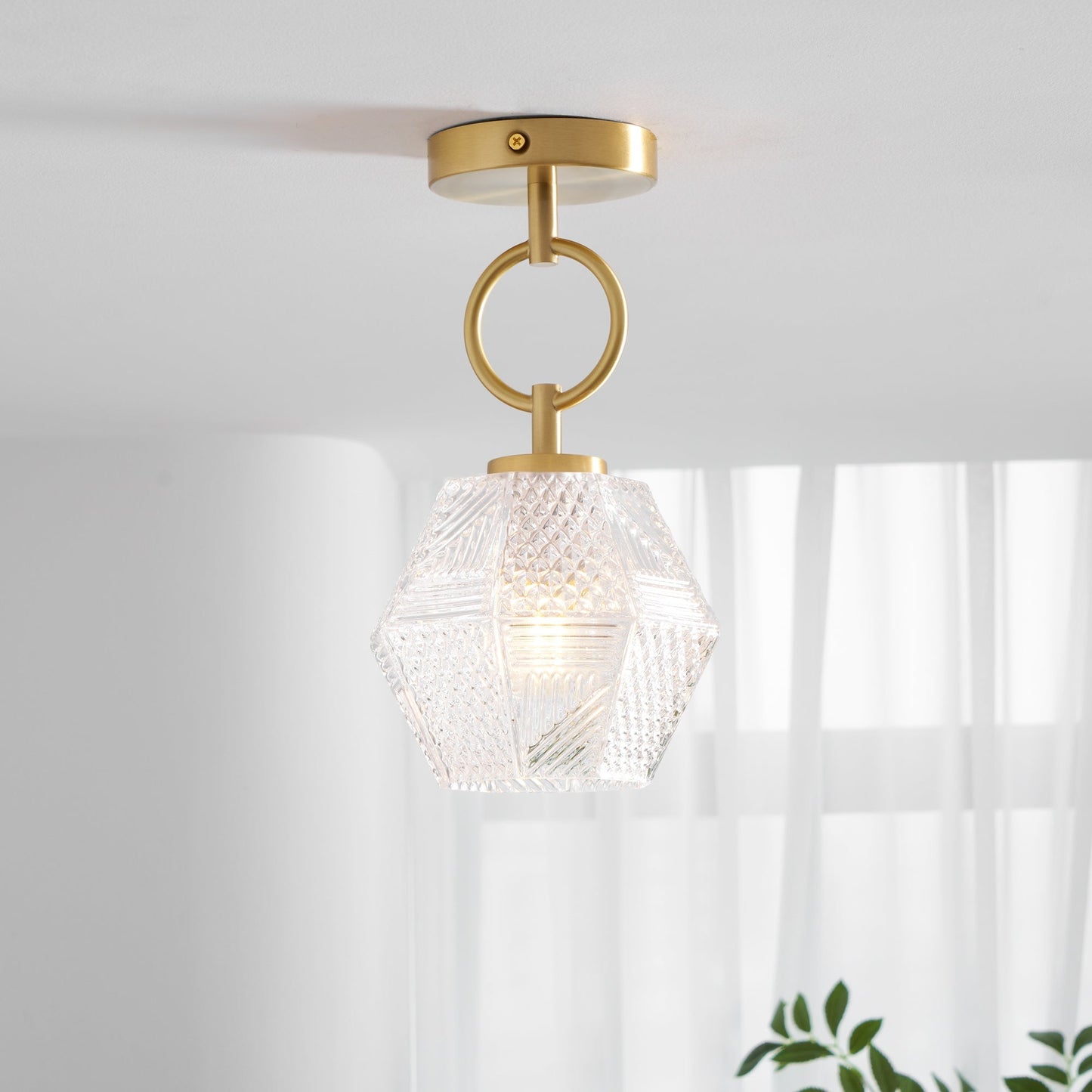 Delina – Plafonnier Art-Déco