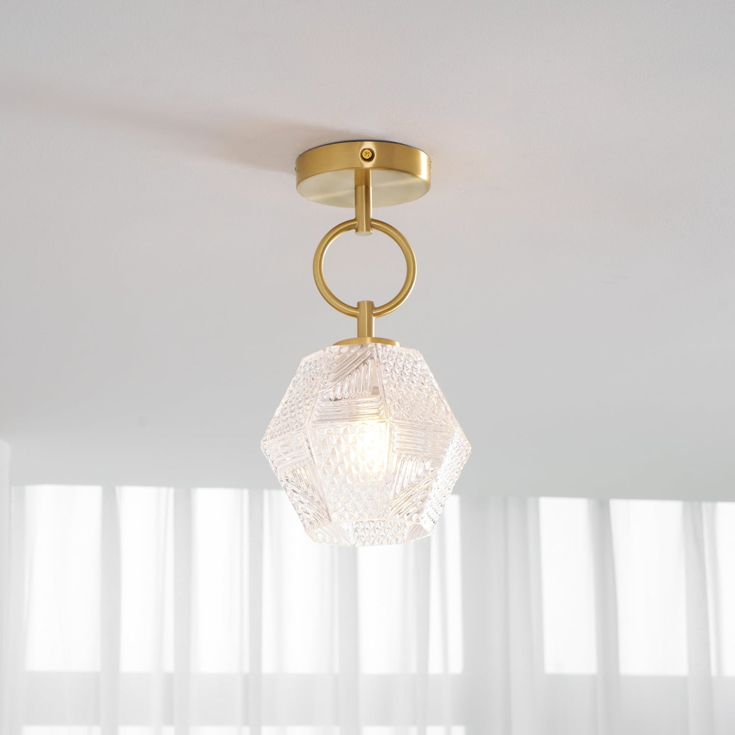 Delina – Plafonnier Art-Déco