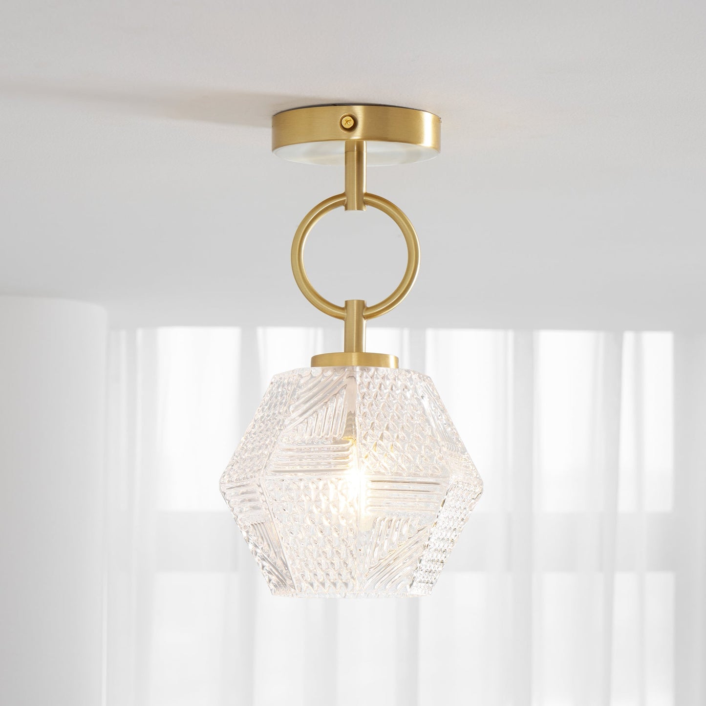 Delina – Plafonnier Art-Déco
