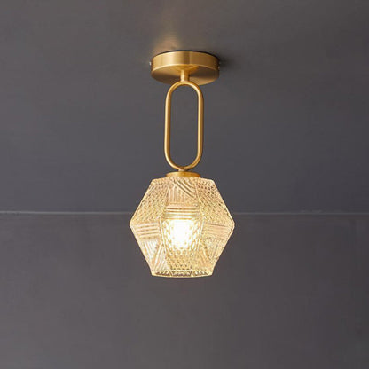 Delina – Plafonnier Art-Déco