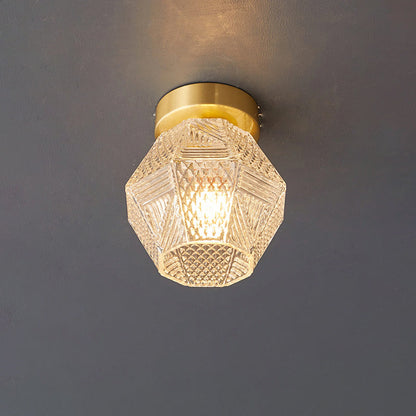 Delina – Plafonnier Art-Déco