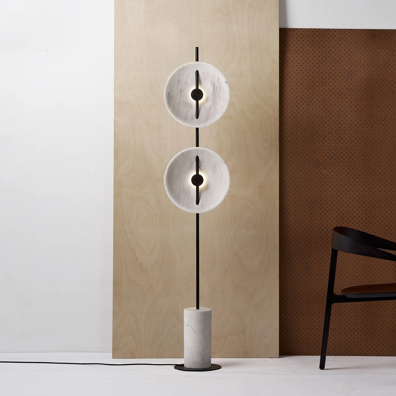 Yeri – Double Lune Lampe de Sol