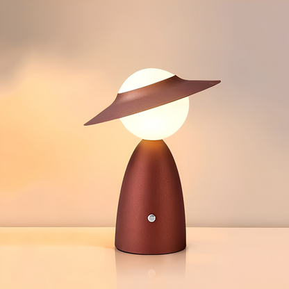 LumiElite – Lampe de table en métal créative avec charge USB