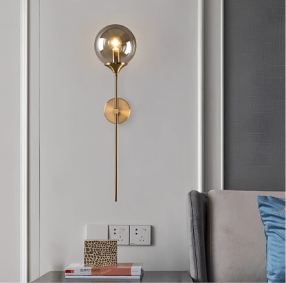 Hera – Applique Murale en Verre Nordique Moderne