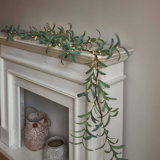 Olivine – Lampe décorative LED en design de branche d'olive