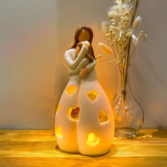FlammeÉternelle – Lampe LED romantique, symbole d’un amour infini