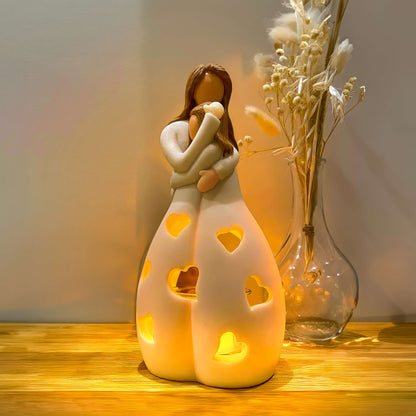 Maren – Lumière d'Amour Éternelle en Résine
