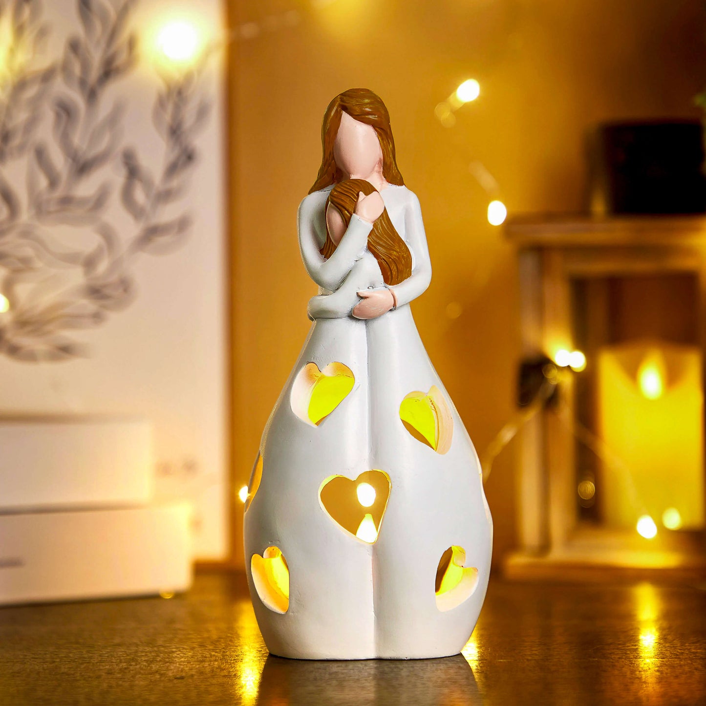 FlammeÉternelle – Lampe LED romantique, symbole d’un amour infini