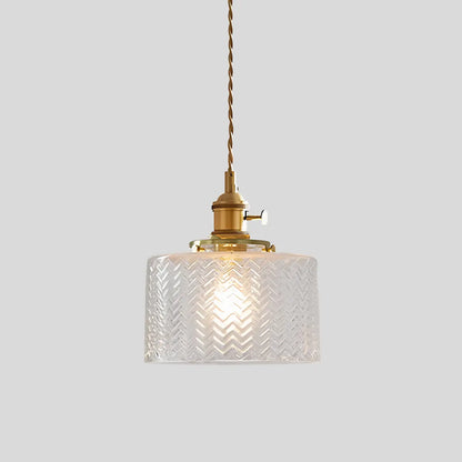 Hiroko – Suspension en verre rétro